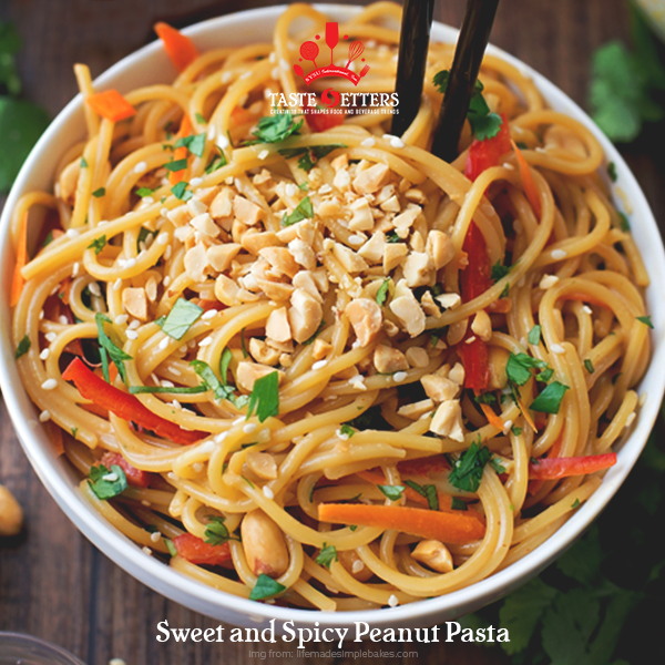 Sweet and Spicy Peanut Pasta