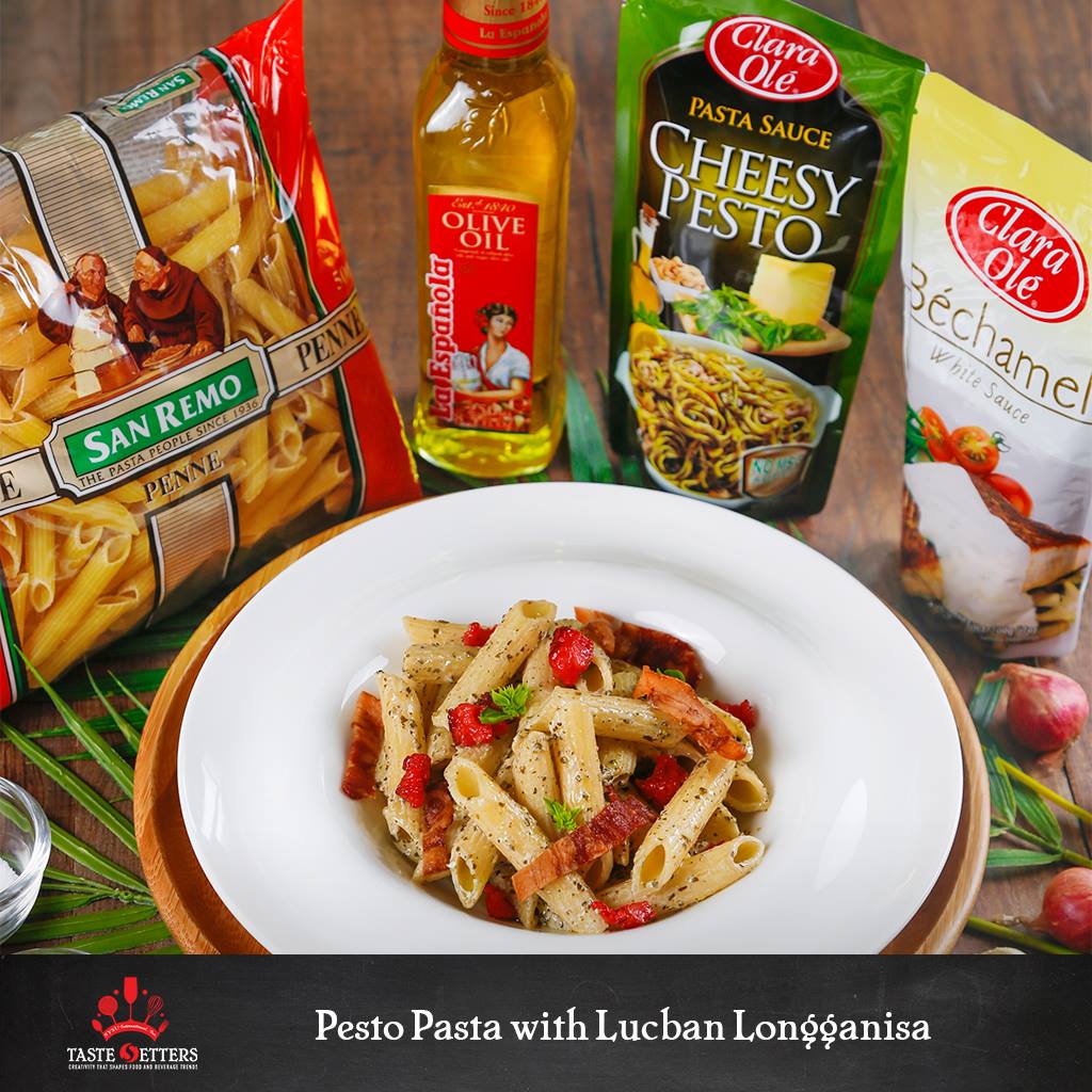Pesto Pasta with Lucban Longganisa