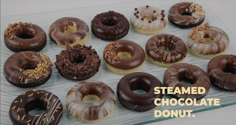 Steamed Chocolate Donuts