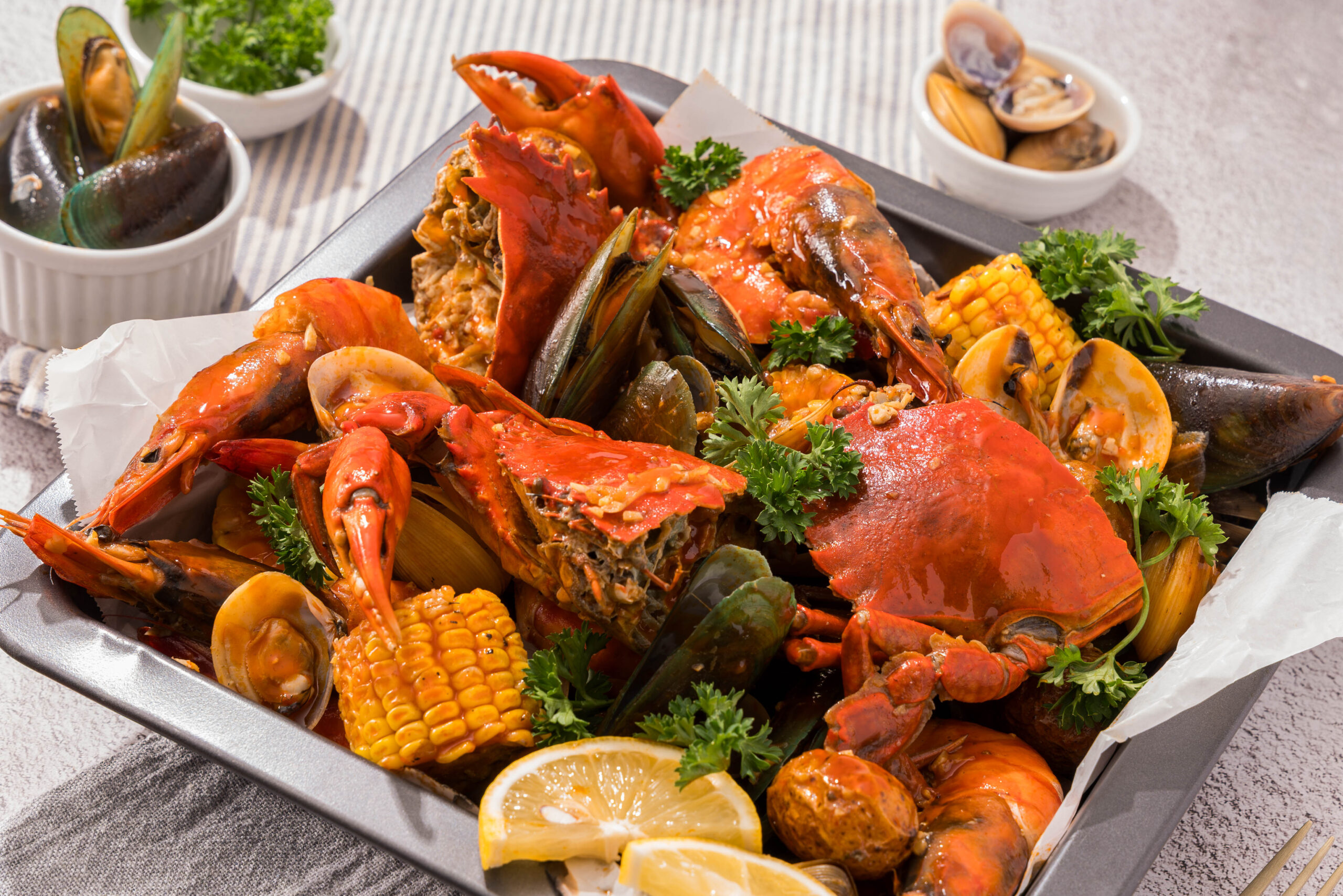 SEAFOOD  BOIL
